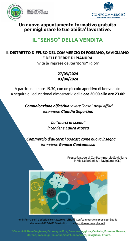 LOCANDINA DISTRETTO IL SENSO DELLA VENDITA